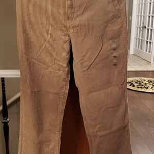 SO Tan Ankle Cropped Pants Classic Style